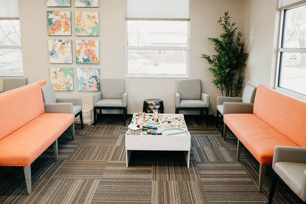 Waiting room | Children's Dental Centre, Sioux Center, IA